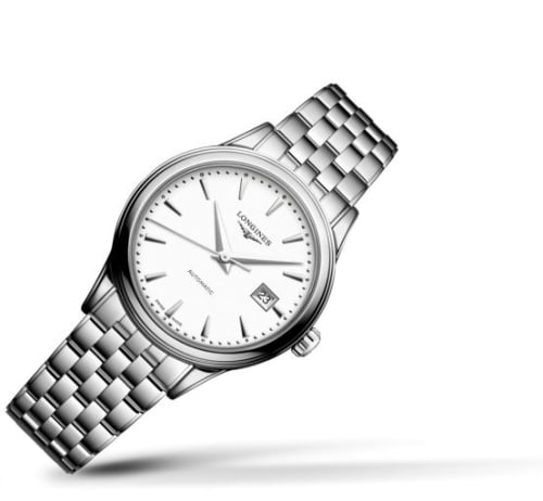 Longines Flagship 30 Stainless Steel / White / Bracelet