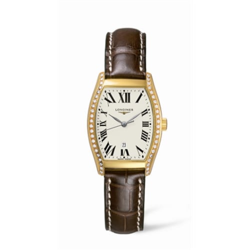 Longines Evidenza 26 Quartz Yellow Gold Diamonds