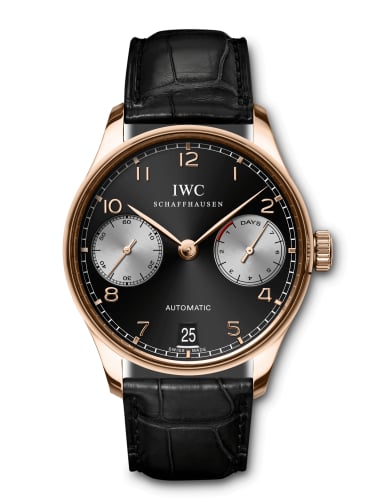 IWC Schaffhausen Portuguese Automatic Red Gold / 100 Years Hübner