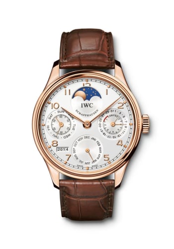 IWC Schaffhausen Portugieser Perpetual Calendar 5023 Red Gold / Silver