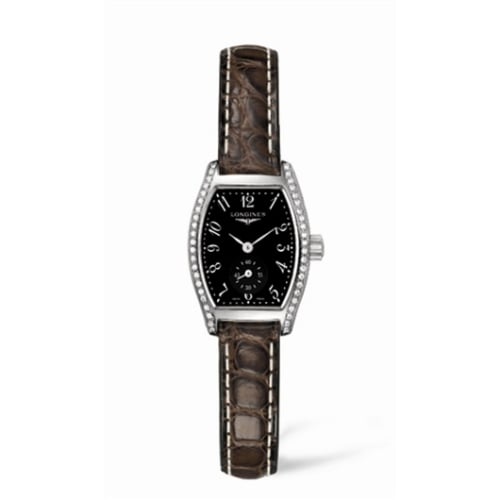 Longines Evidenza 19.6 Diamond Black
