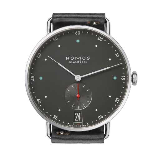 Nomos Glashütte Metro 38 Datum Urban Grey