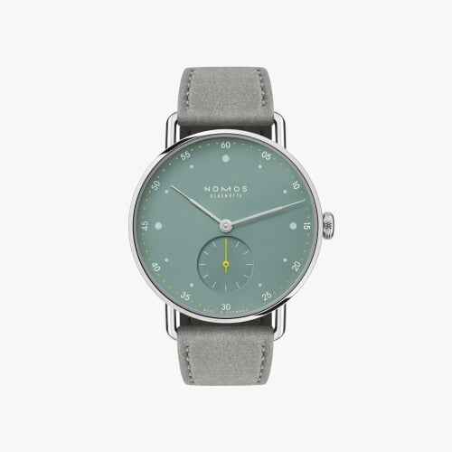 Nomos Glashütte Metro 33 Sage / Steel Back