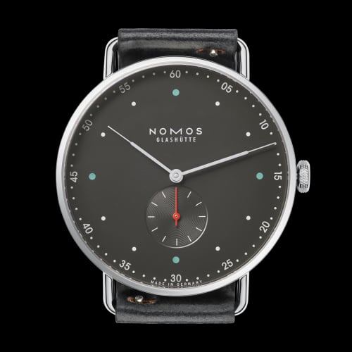 Nomos Glashütte Metro 38 Stadschwartz