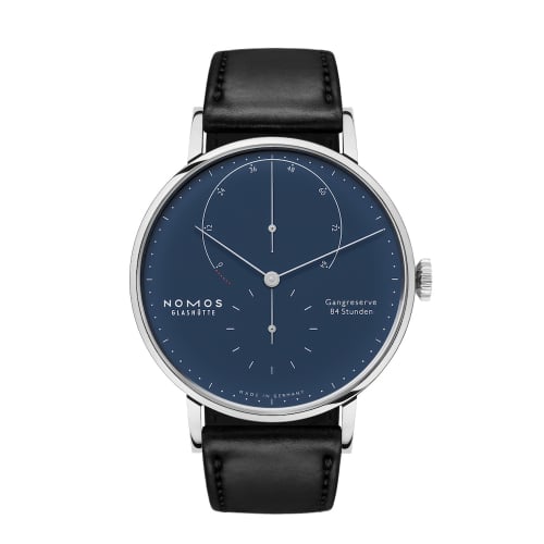 Nomos Glashütte Lambda 175 Stainless Steel / Blue