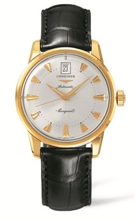 Longines Conquest Heritage Yellow Gold