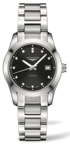 Longines Conquest Classic Automatic 29.5 Stainless Steel / Black / Bracelet