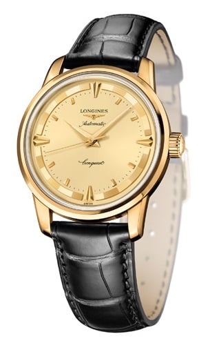 Longines Conquest Heritage 1954-2014 Yellow Gold
