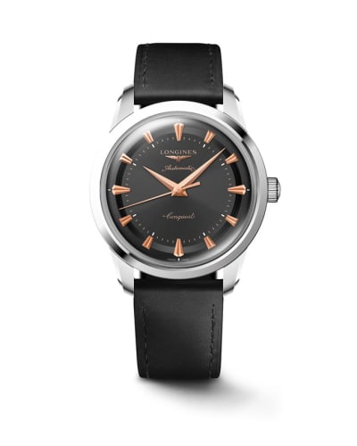 Longines Conquest Heritage 40 Stainless Steel / Black