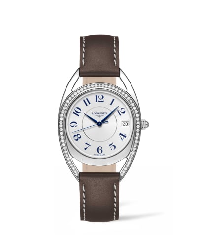 Longines Equestrian Horseshoe 34 Diamond / White