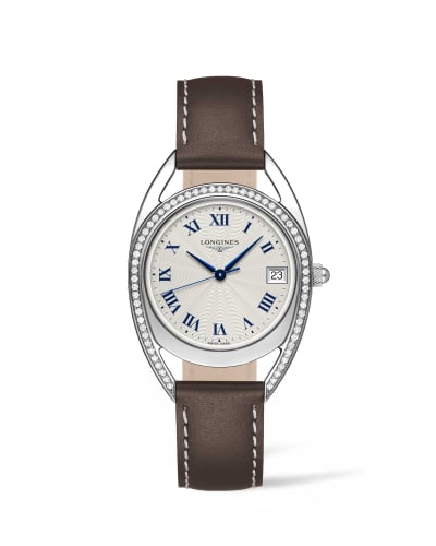 Longines Equestrian Horseshoe 34 Diamond / Roman