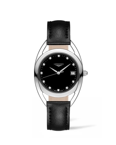 Longines Equestrian Horseshoe 34 Black