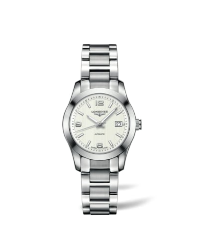 Longines Conquest Classic Automatic 29.5 Stainless Steel / White / Bracelet