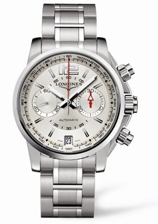 Longines Admiral Chronograph Silver
