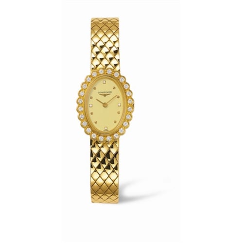 Longines Prestige Gold Oval 21.3