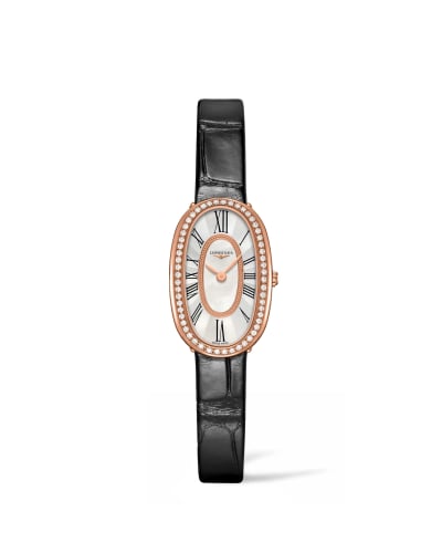 Longines Symphonette M Red Gold / Diamond / Roman