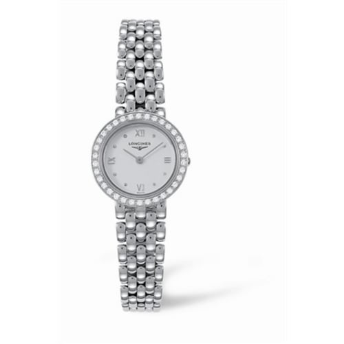 Longines Prestige Gold 21.8 Quartz White Gold