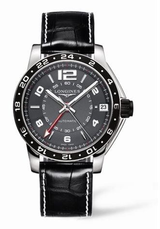Longines Admiral GMT Grey