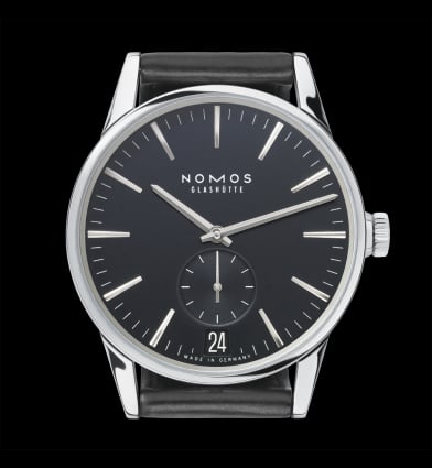 Nomos Glashütte Zürich Datum Anthrazit