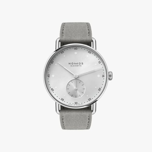 Nomos Glashütte Metro 33 All Silver