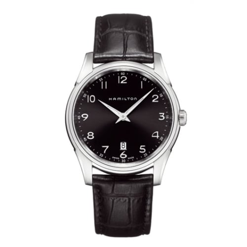 Hamilton Jazzmaster Thinline Quartz 42 Stainless Steel / Black