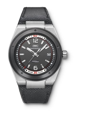 IWC Schaffhausen Ingenieur Automatic Ceramic Bezel / Soft Strap