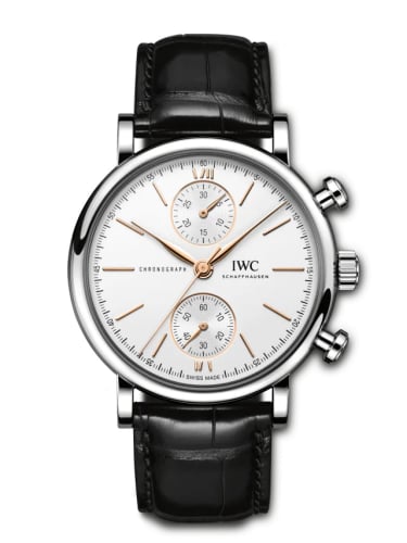 IWC Schaffhausen Portofino Chronograph 39 Stainless Steel / Silver