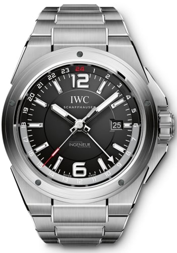 IWC Schaffhausen Ingenieur Dual Time Black