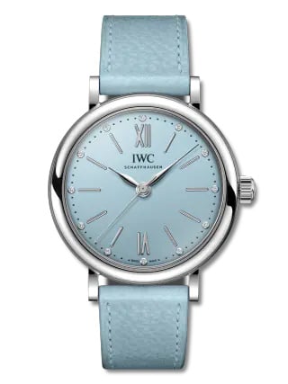 IWC Schaffhausen Portofino 34 Stainless Steel / Sunny Blue