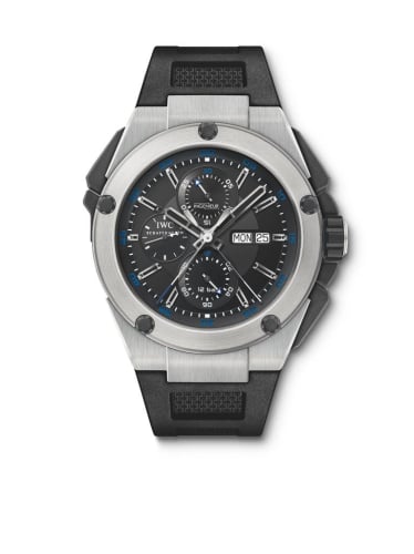 IWC Schaffhausen Ingenieur Double Chronograph Titanium / Black