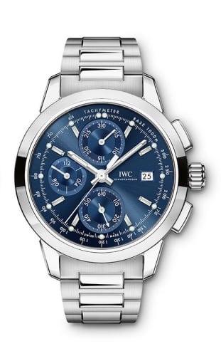 IWC Schaffhausen Ingenieur Chronograph Classic Stainless Steel / Blue