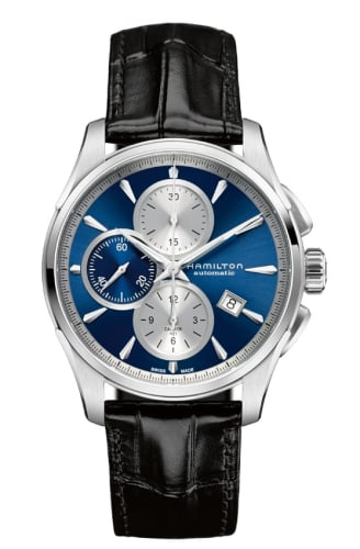 Hamilton Jazzmaster Automatic Chronograph 42 Stainless Steel / Blue