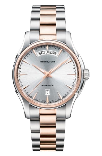 Hamilton Jazzmaster Day Date 40mm Silver Dial Two Tone