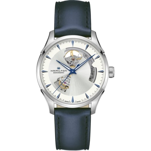 Hamilton Jazzmaster Open Heart 40 Stainless Steel / Silver