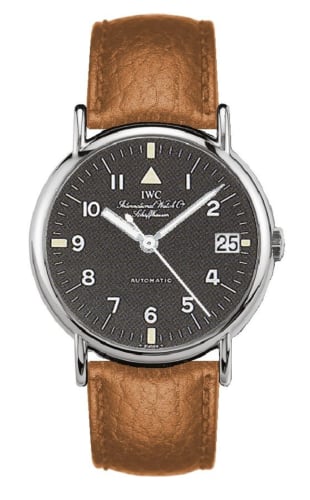 IWC Schaffhausen Portofino Automatic Stainless Steel / Black - Pilot / Strap