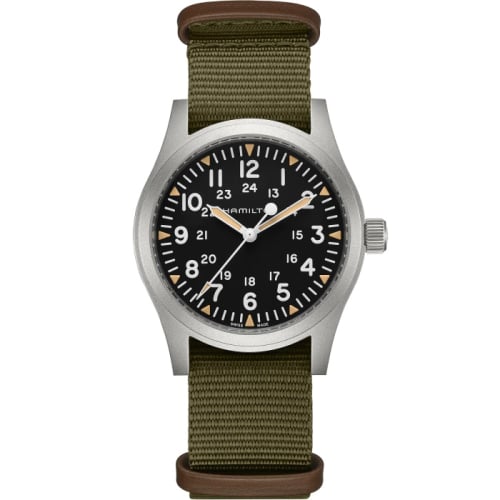 Hamilton Khaki Field Mechanical 42 Black
