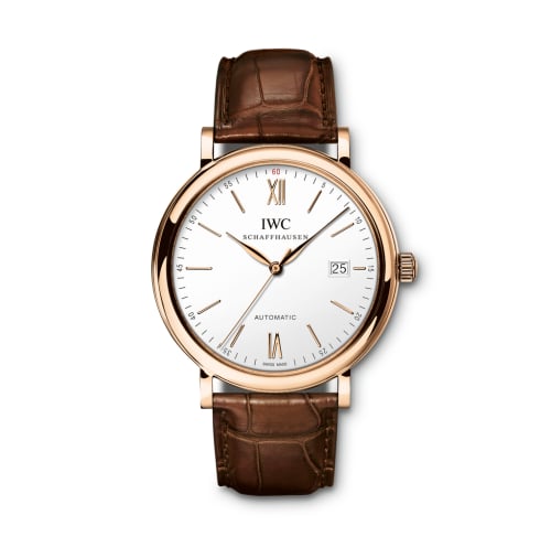 IWC Schaffhausen Portofino Automatic Red Gold / Silver / Chinese New Year