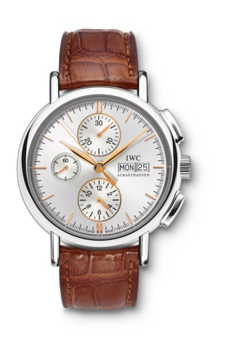 IWC Schaffhausen Portofino Chronograph Stainless Steel / Silver