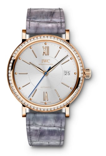 IWC Schaffhausen Portofino Automatic 37 Red Gold / Diamond / Silver