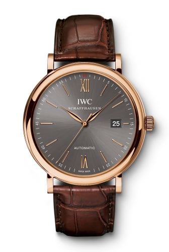 IWC Schaffhausen Portofino Automatic Red Gold / Ardoise