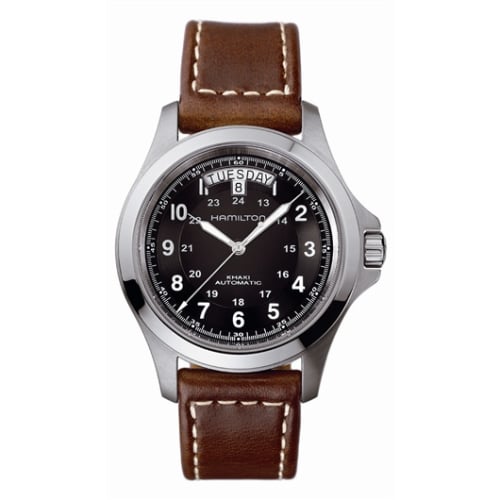 Hamilton Khaki Field King Auto 40 Stainless Steel / Black