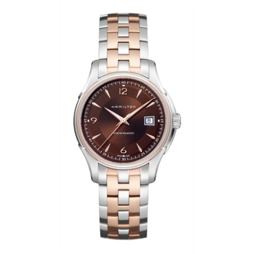 Hamilton Jazzmaster Viewmatic 40mm Brown Dial Two Tone