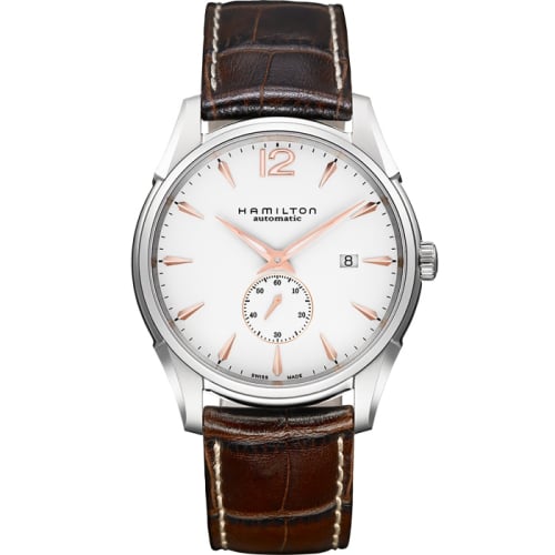 Hamilton Jazzmaster Small Second Auto 43 Stainless Steel / White