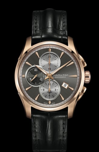 Hamilton Jazzmaster Auto Chrono 42 Rose Gold / Grey