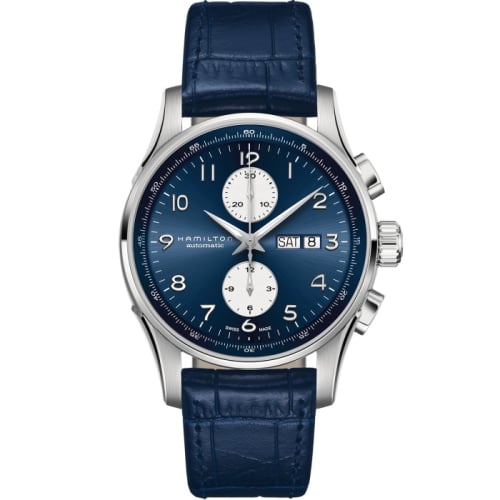 Hamilton Jazzmaster Maestro Chronograph 45 Stainless Steel / Blue