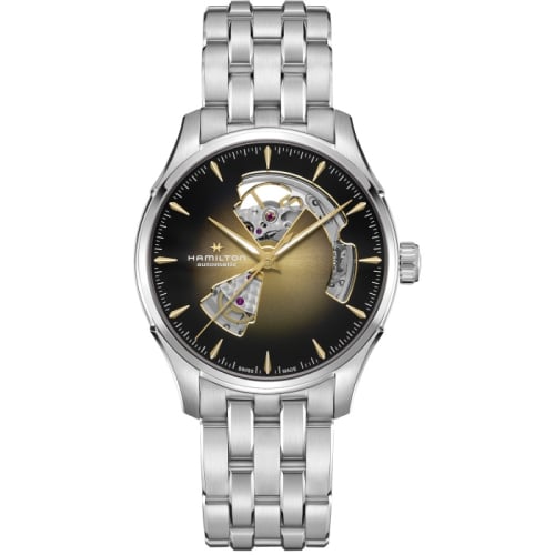 Hamilton Jazzmaster Open Heart 40 Stainless Steel / Champagne Gradient / Bracelet