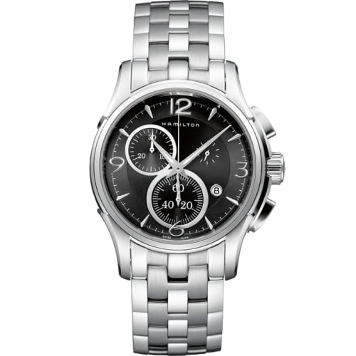 Hamilton Jazzmaster Chrono Quartz 42 Stainless Steel / Black / Bracelet