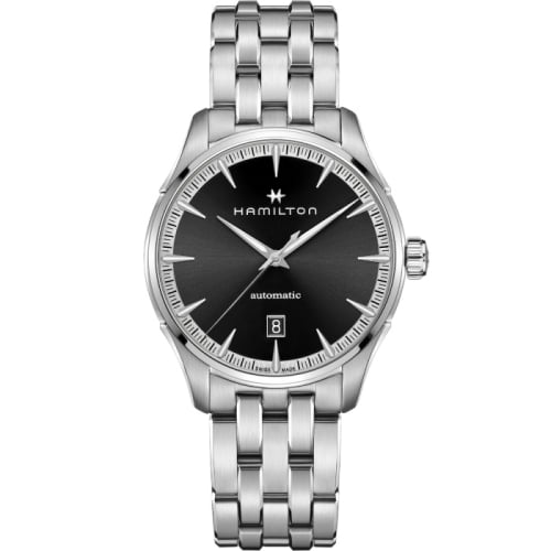 Hamilton Jazzmaster Auto 40 Stainless Steel / Black / Bracelet