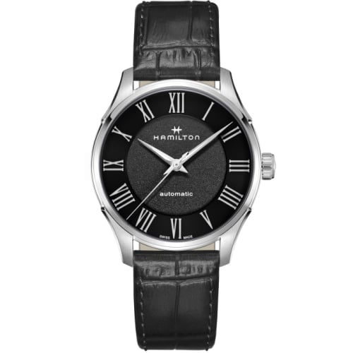 Hamilton Jazzmaster Auto 40 Stainless Steel / Black