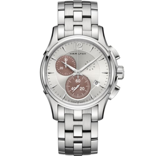 Hamilton Jazzmaster Chrono Quartz 42 Stainless Steel / Silver / Bracelet